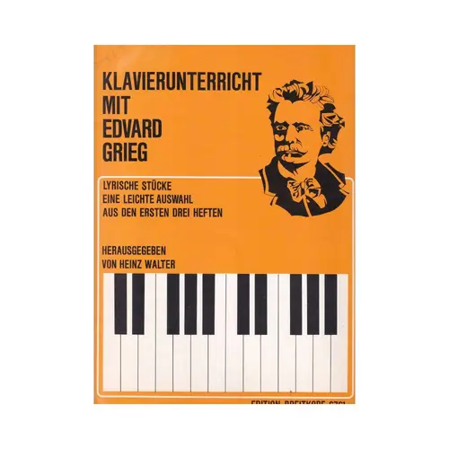 Klavierunterricht mit Edvard Grieg  (Edição Antiga)