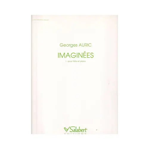 Imaginées Pour Fluet Et Piano