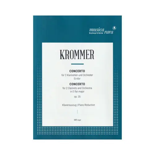 Concerto for 2 clarinets and Orchestra in E flat major Op.35