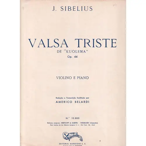 Valsa Triste - Op.44