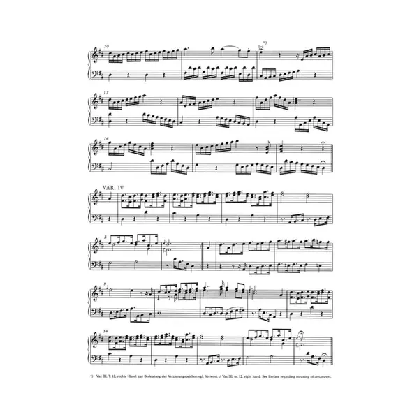 Variations for piano