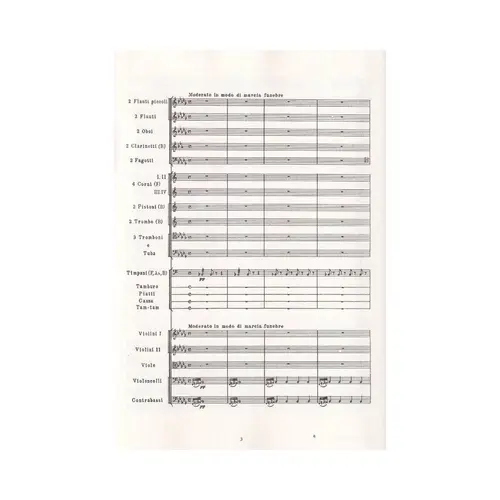 1812 Overture, Marche Slave and Francesca da Rimini in full Score