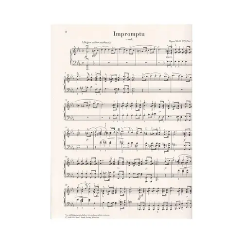 Impromptu C Moll - Op.90 N.1