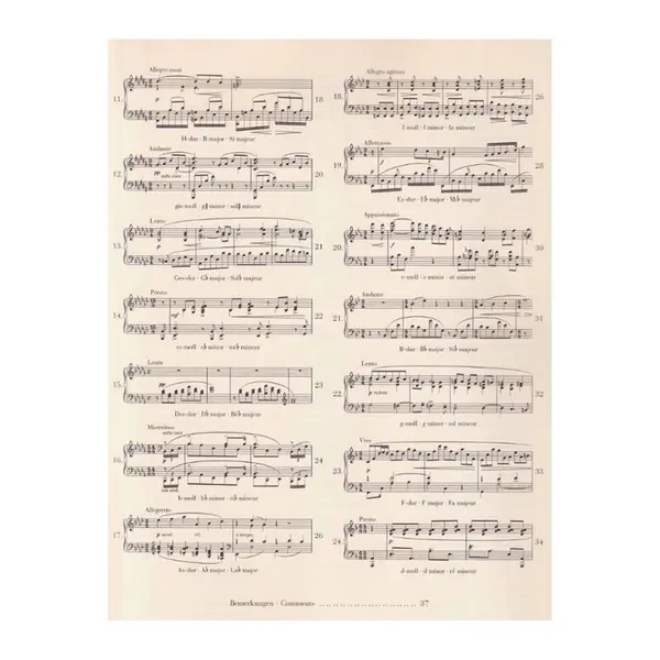 24 Preludes - Op.11 - Urtext