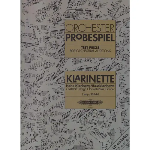 Orchester Probespiel - Clarinet