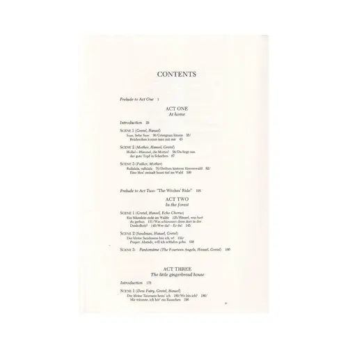Hansel And Gretel - Opera Completa  (regente)