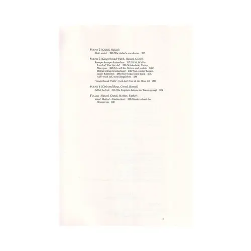 Hansel And Gretel - Opera Completa  (regente)