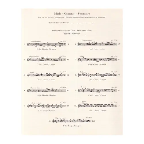 Klavier-Trios Vol.1 - Urtext