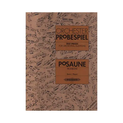 Orchester Probespiel - Trombone - Test Pieces