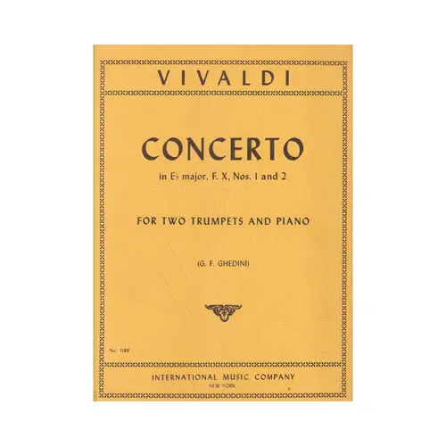 Concerto In Eb Major For Two Trumpets - F.X N.1 E
