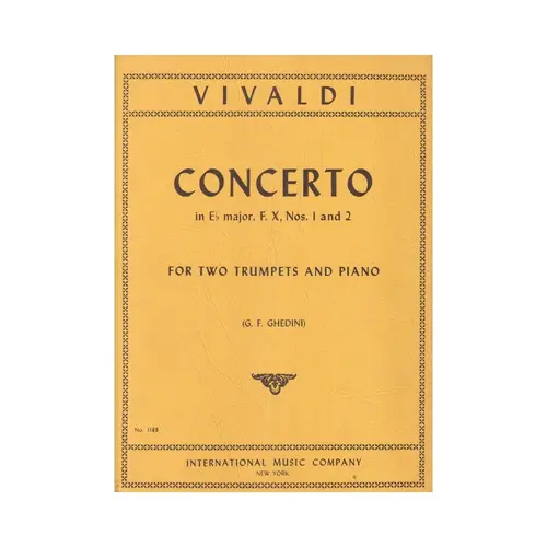 Concerto In Eb Major For Two Trumpets - F.X N.1 E