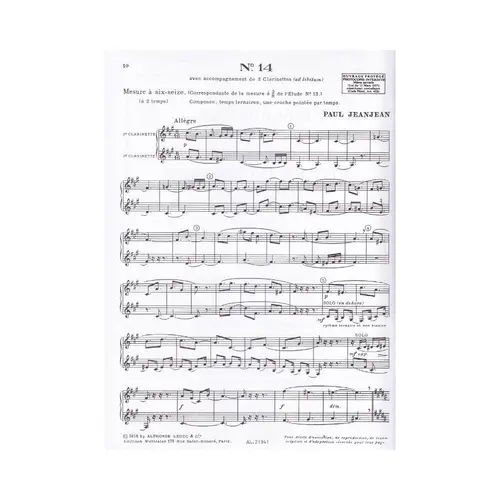 Vingt Cinq Etudes Techniques Et Melodiques - Vol.2