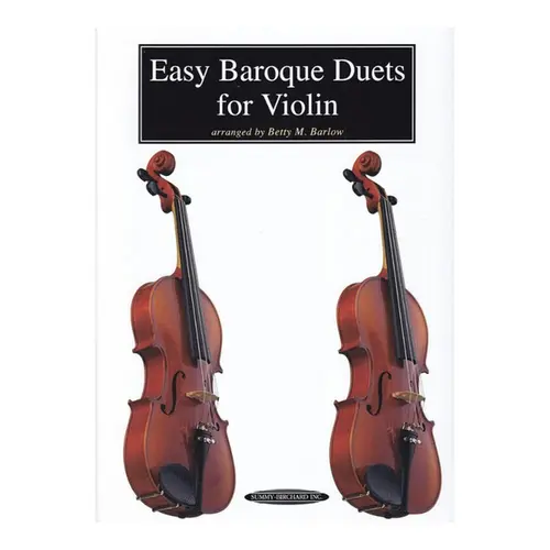Easy Baroque Duets For Violin