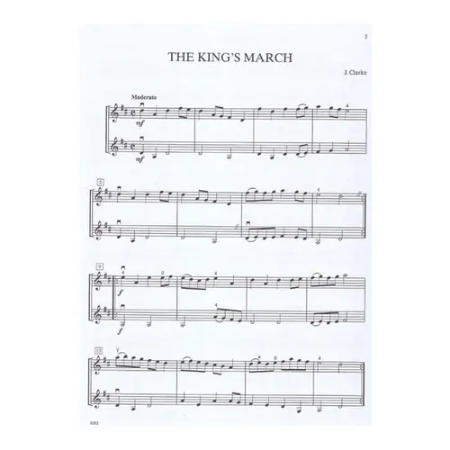 Easy Baroque Duets For Violin