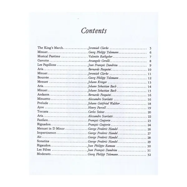 Easy Baroque Duets For Violin