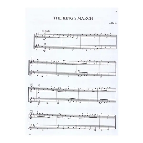 Easy Baroque Duets For Violin