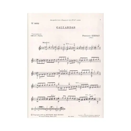 Gallardas (Pujol 1032)