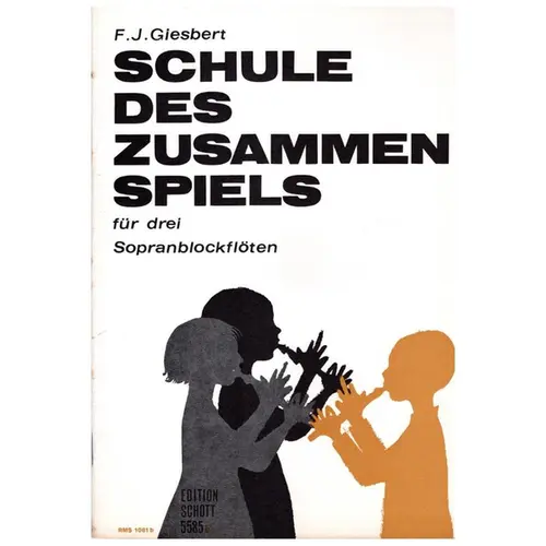 Schule Des Zusammen Spiels Fur Drei Sopranblockfloten Heft 2