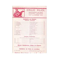 Chanson (Pujol 1320)