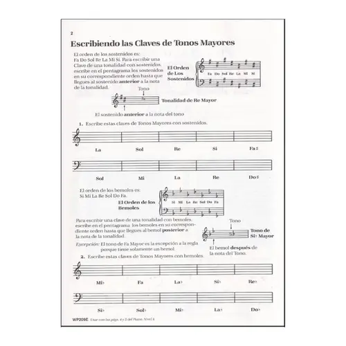 Bastien Piano Basico - Teoria Nivel 4