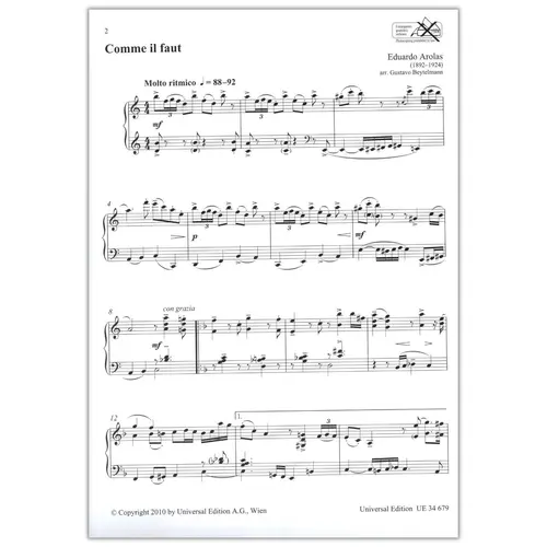 Solo Tango Solo Piano - Arrangements By Gustavo Beytelmann