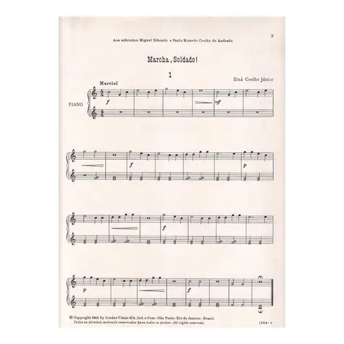 4 Peças Fáceis Para Piano