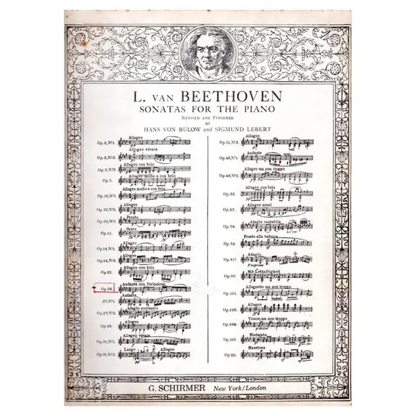 Sonata Op.26 - Andante con Variazioni