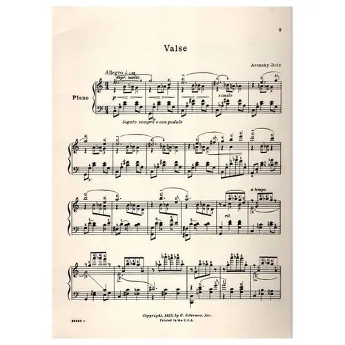 Valse Op.15