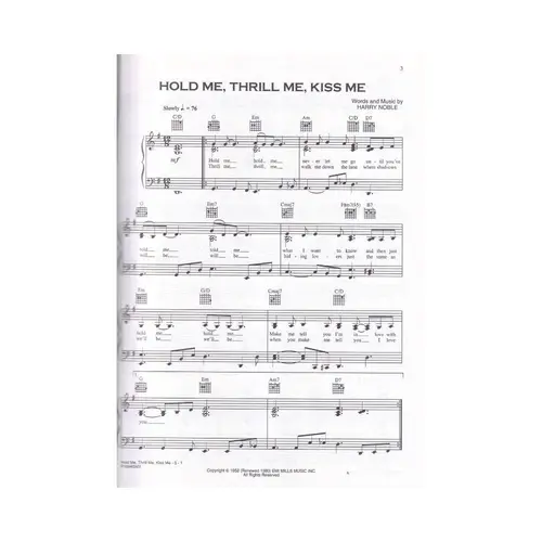 Hold Me / Thrill Me / Kiss Me