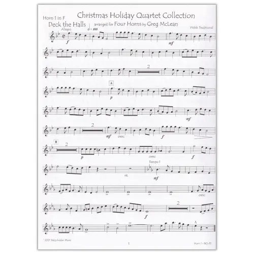Christmas Holiday    (Trompas)