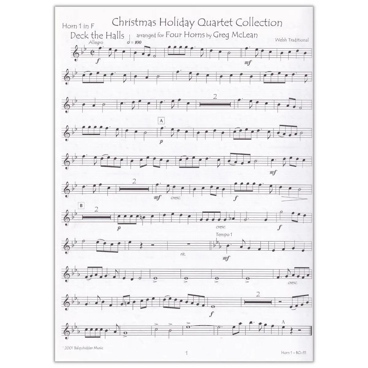 Christmas Holiday    (Trompas)