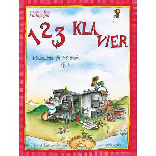 123 Klavier Heft II - Klavierschule Fur 2-8 Hande