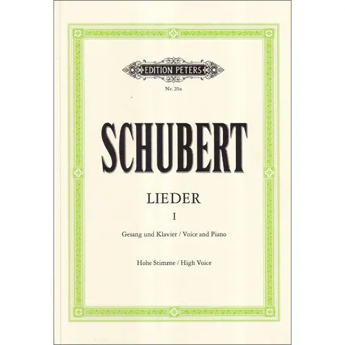 Lieder I - High Voice