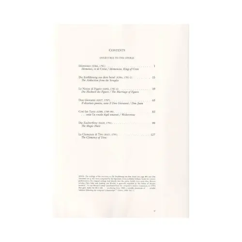 Seven Great Opera Overtures In Full Score