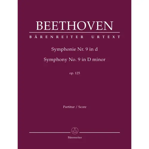Symphonie N.9 In D Moll -  Op.125  - Full Score