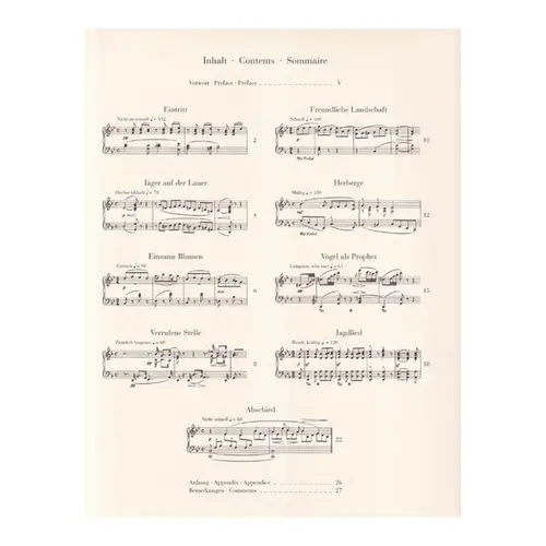 Forest Scenes Op.82  - Urtext
