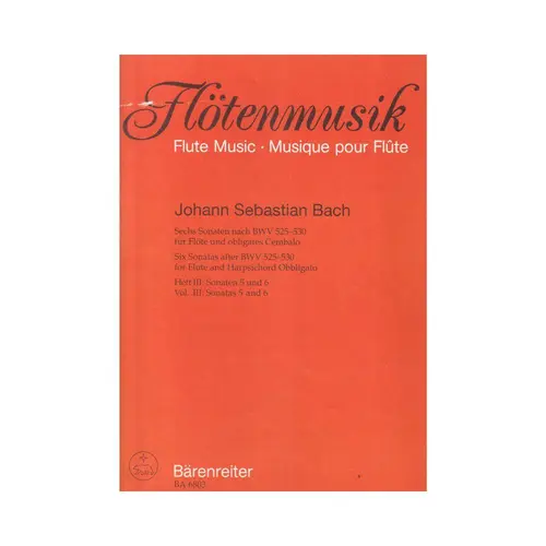 Sechs Sonaten Nach Bwv 525-530  - Vol.3