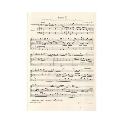 Sechs Sonaten Nach Bwv 525-530  - Vol.3