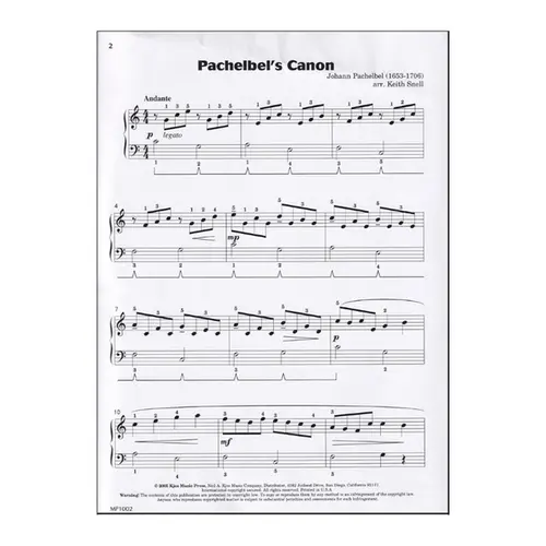 Pachelbel`S Canon (Piano)