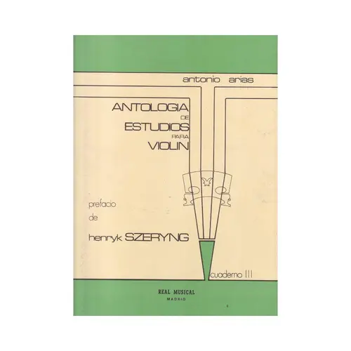 Antologia De Estudios Para Violin - Vol.3