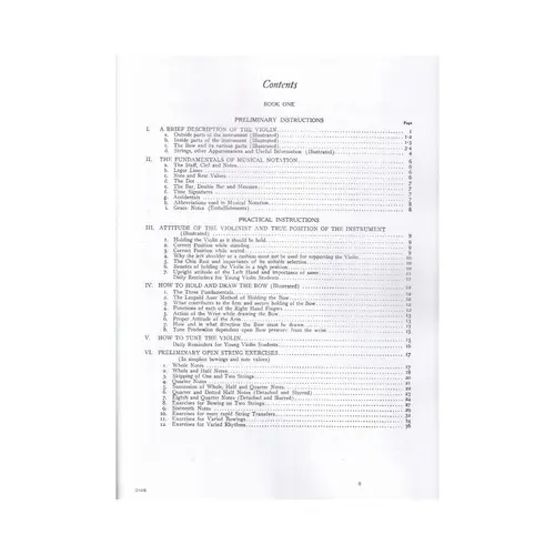 Graded Course Of Violin Playing - Vol.1