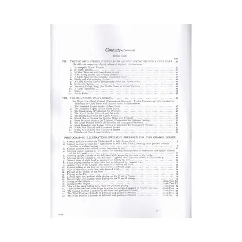 Graded Course Of Violin Playing - Vol.1