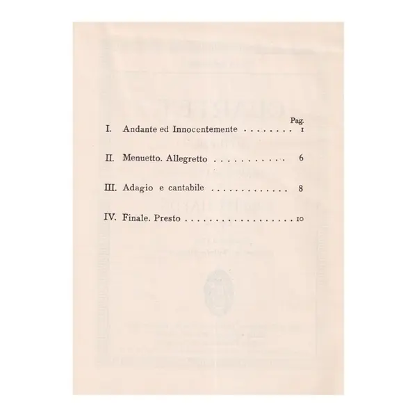 String Quartet D Minor  N.43 - Op.42 ( study score )