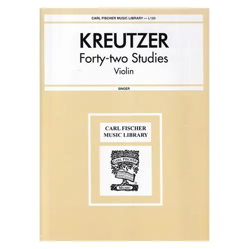 Forty-Two Studies For Violin