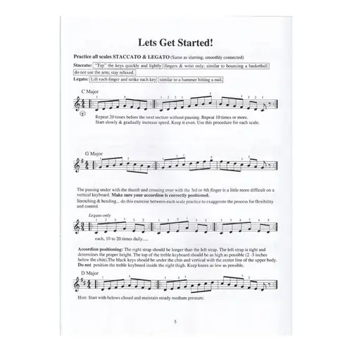 Master Accordion Scale