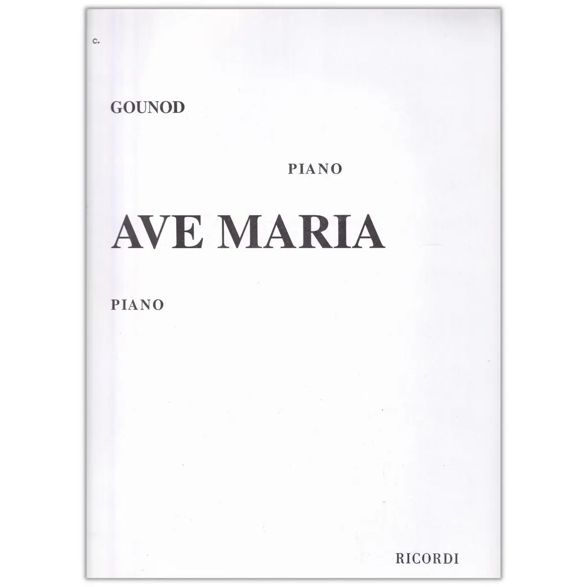 Ave Maria - Piano