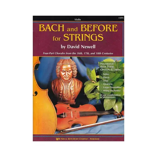 Bach And Before For Strings - Violin