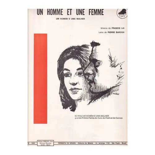 Un Homme Et Une Femme - Exemplar Antigo