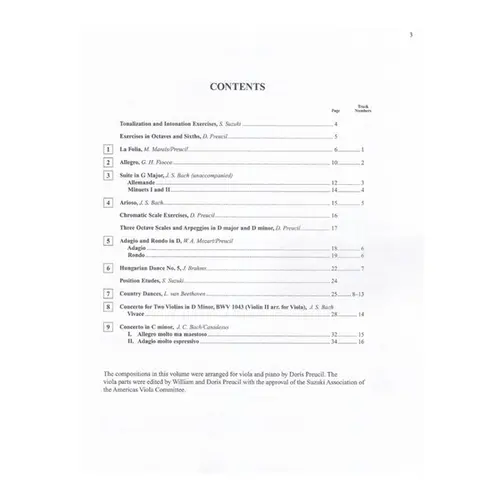 Suzuki Viola School Vol.06 - Book Only