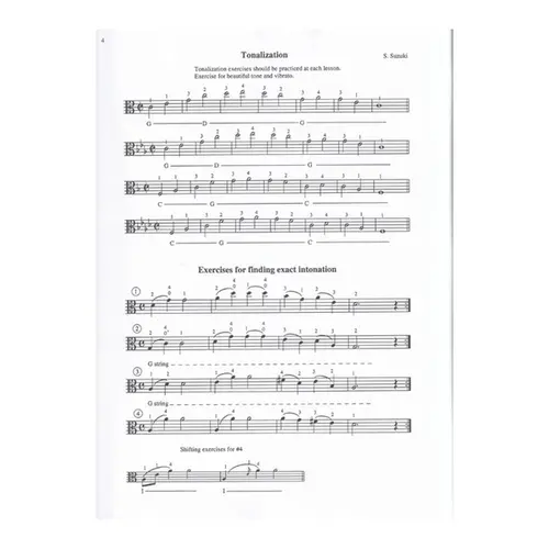 Suzuki Viola School Vol.06 - Book Only